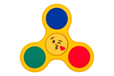 Спиннер ATRiX HS33 Classic silicon smile yellow