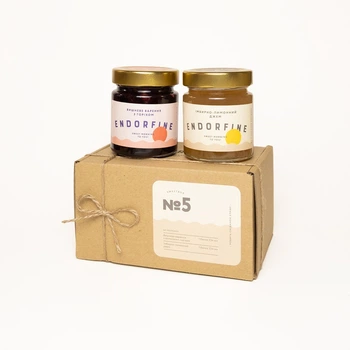 Подарочный набор Sweetbox №5 2 банки 234 г Endorfine