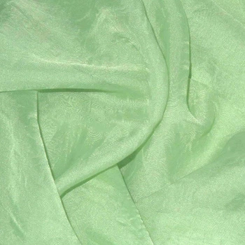 Вуаль тюль шифон креш оливковая, ш.280 (30161.003)