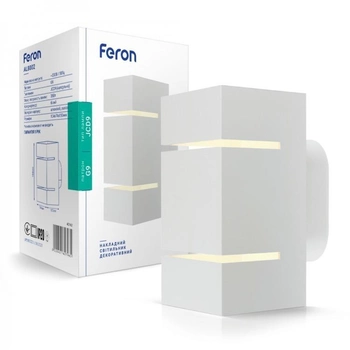 Настенный светильник бра Feron AL8002 белый