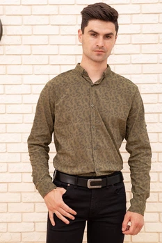 Рубашка Time of Style S Хаки AG-0010763