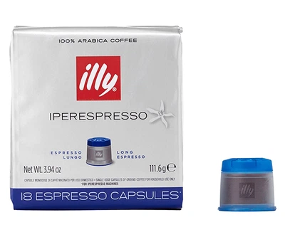 Кофе в капсулах Illy IperEspresso Espresso Lungo пак. из фольги - 18 шт