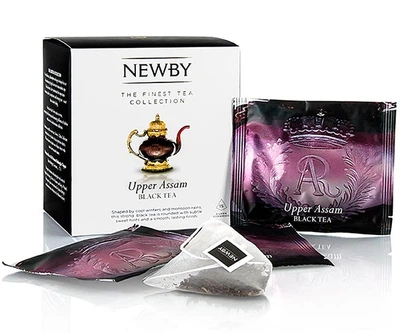 Черный чай Newby Верхний Ассам в пирамидках 15 шт (600010A)