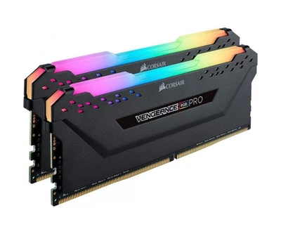 Пам'ять Corsair 32 GB (2x16 GB) DDR4 3600 MHz Vengeance RGB Pro (CMW32GX4M2D3600C18)