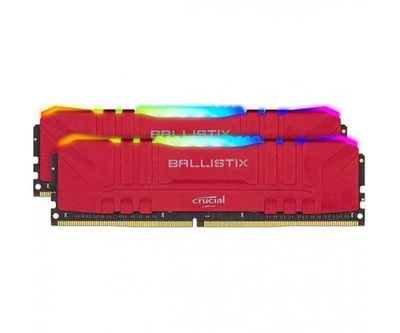 Оперативна пам'ять Crucial 16 GB (2x8GB) DDR4 3000 MHz Ballistix RGB Red (BL2K8G30C15U4RL)