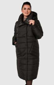 Пуховик Exclusive moda М-234 56 Чорний