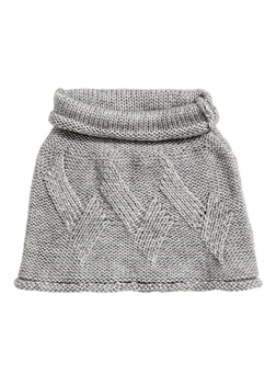 Шарф-сніг H&M Сірий 0412578_сер_04