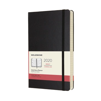 Щоденник Moleskine 2020 середній / Чорний (8058647628721)