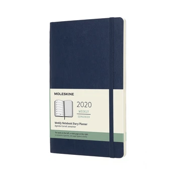 Щотижневик Moleskine 2020 середній / Сапфір М’який (8058647629223)