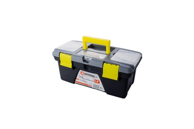 Ящик для инструмента Intertool 14 дюймов с органайзерами для хранения мелочей и насадок контейнер для метизов (DR-P_33IT)