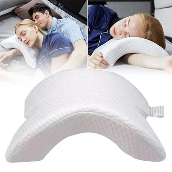 Подушка туннель с памятью Memory Foam Pillow Белая