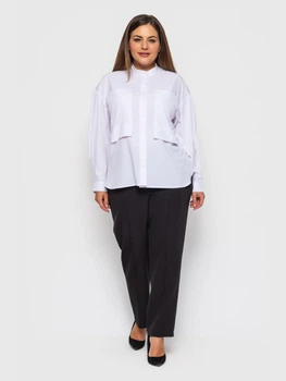 Блуза "Синобия" (белый) 50 (XL)