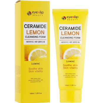 Пенка для умывания с керамидами и лимоном Eyenlip Ceramide Lemon Cleansing Foam 100 мл (8809555251507)