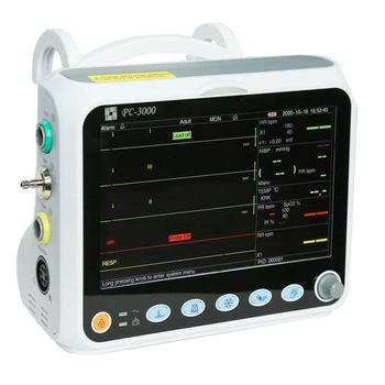Монитор пациента прикроватный Creative Medical PC-3000 PM многофункциональный медицинский переносной с сумкой + датчики (PC-3000)