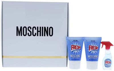 Набор Moschino Fresh Couture Туалетная вода 5 мл + Лосьон для тела 25 мл + Гель для душа 25 мл (8011003827909)