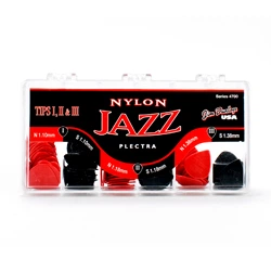 Медіатори DUNLOP 4700 NYLON JAZZ CABINET (144 pcs)