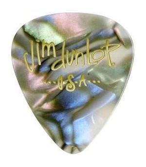 Медиаторы DUNLOP 483P14MD GENUINE CELLULOID ABALONE PEARLOID MEDIUM