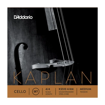 Струны для виолончели D`ADDARIO KS510 4/4M KAPLAN CELLO STRINGS 4/4 MEDIUM
