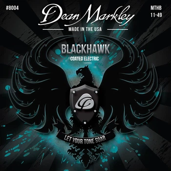 Струны для гитары DEAN MARKLEY 8004 BLACKHAWK COATED ELECTRIC MTHB (11-49)