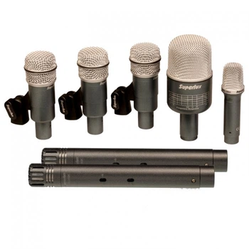Микрофоны для барабанов набор SUPERLUX DRKB5C2MKII