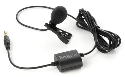 Микрофон петличный для iPOD/iPhone/iPAD и Android IK MULTIMEDIA iRIG MIC LAV