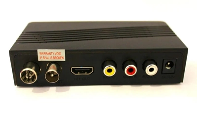 Приставка T2 телевизионная цифровая MG-811 ТВ тюнер + Wi-Fi, IPTV, USB Черный (553350)