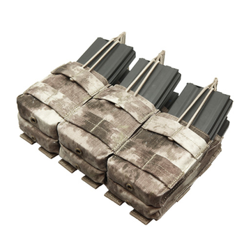 Подсумок двойний для AR магазинов карабина молле Condor Triple Stacker M4 Mag Pouch MA44 Dig.Conc.Syst. A-TACS AU