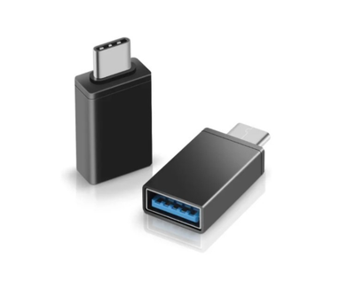 Переходник USB OTG с телефона на флешку Черный Без бренда (t7291)