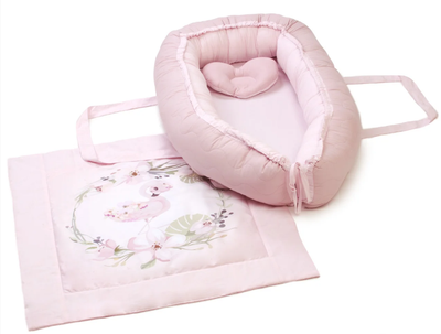 Кокон-гнездышко Baby Veres Flamingo pink 80х52 см 450.070