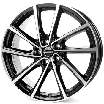 Диски Borbet V black polished R19 W7 PCD5x112 ET43 DIA57,1 ID_3_16549