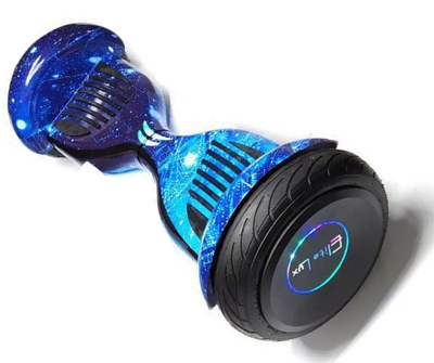 Гироборд для детей и взрослых Smart Balance Premium 10.5 дюймов Голубой космос
