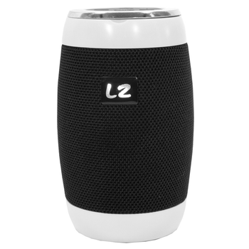 Блютуз колонка LZ M128 Black переносная LED подсветка музыкальная мощный звук Стерео
