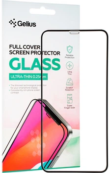 Защитное стекло для смартфона Apple iPhone 11 Pro Max Gelius Ultra-Thin Black (2099900887017)