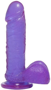 Фалоімітатор Doc Johnson Ballsy Cock колір фіолетовий (08004017000000000)