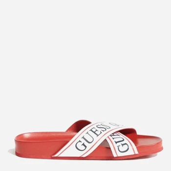 Шлепанцы Guess 35 22.5 см Красные с белым (H2000029548185)