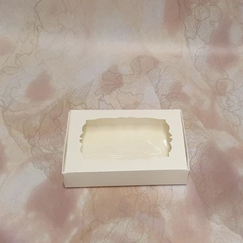 Коробка для пряників з віконцем 10*15 * 3см