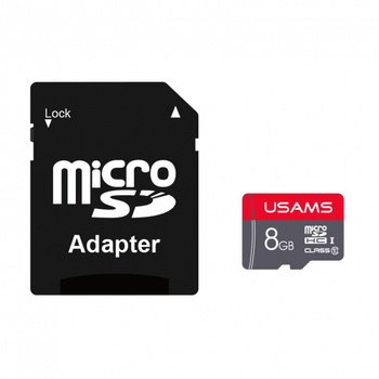 Карта памяти USAMS High Speed TF Card 8Гб US-ZB116 SD Adapter