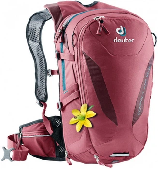 Рюкзак Deuter Compact EXP 10 SL cardinal-maron (5527) / Размер 10+2,5л (3200115 5527)