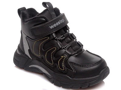 Ботинки для мальчика черные Weestep R971755931 BK 28