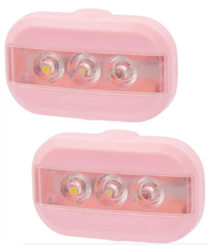 Мигалки передняя + задняя Urban Proof CLIP pastel pink (400318 UP)