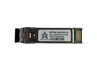 Модуль Alistar SFP28 25GBASE LR 1SM WDM LC 10km TX1330/RX1270nm ddm/dom