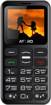 Мобильный телефон Astro A169 Black/Gray