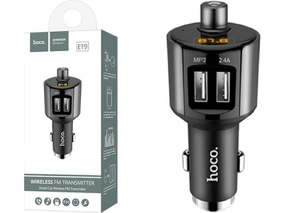 Модулятор FM ~ Bluetooth HOCO E19