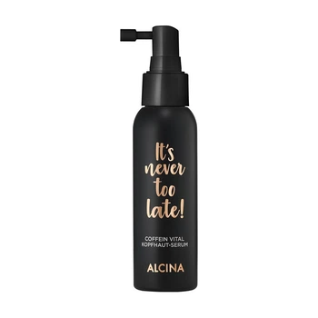 Сыворотка кофеиновая для кожи головы ALCINA It's never too late Coffein Vital Scalp Serum для стимуляции роста волос 100 мл (14459)