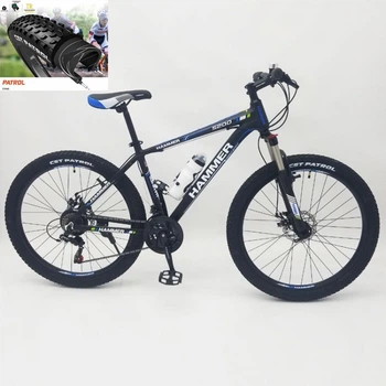 Горный Велосипед HAMMER-26 Black-Blue MTB Shimano