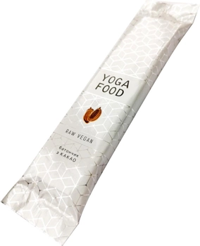 Упаковка орехово-фруктовых батончиков Yogafood Какао 40 г х 20 шт (14820221410067)
