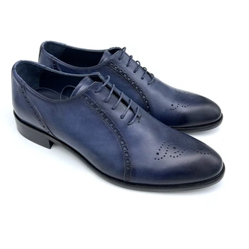 Туфли подростковые Luciano Bellini 39 27 см. синие 6597