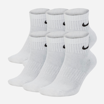 Набор мужских носков хлопковых Nike U Nk Everyday Cush Ankl Bd SX7669-100 38-42 6 пар (888408284518)