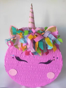 Пиньята Сказочный мир Єдинорожка розовая 35*35 *12