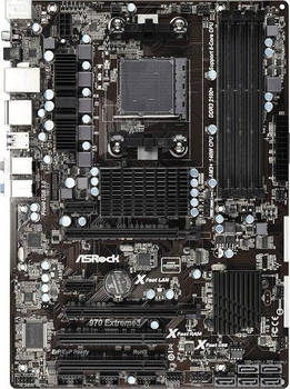 Материнская плата ASRock 970 EXTREME3 R 2.0 FX 125W SLI ( Socket AM3+ / AM3, DDR3, AMD 970, PCI-Ex16 ) Б/У